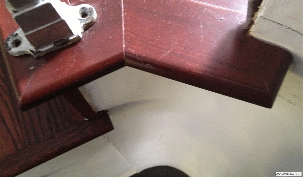 Installation of Bamboo Stairnose