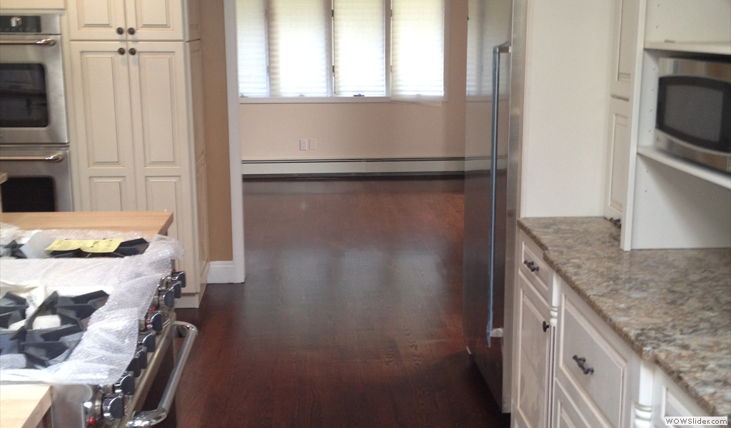 Muttontown, NY Removal Of Wall & Installation of Subfloor, Unfinished Hardwood & Sand & Refinishing