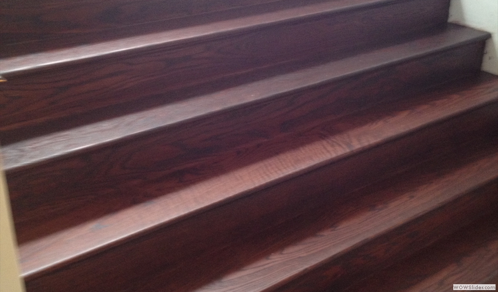 New Hyde Park, NY Matching of Staircase To Prefinished Bamboo