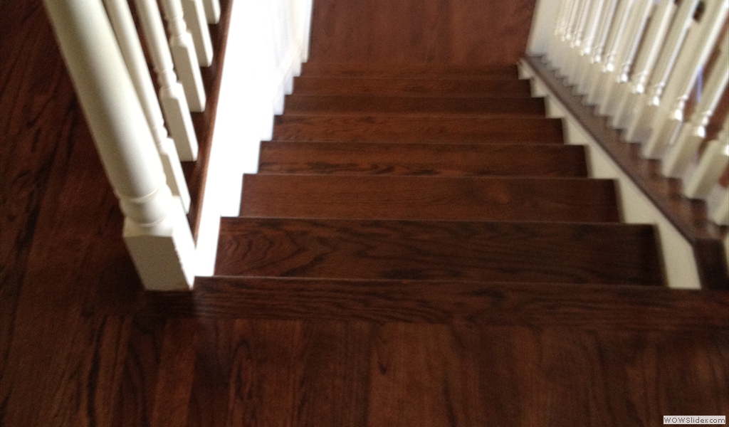 Sand & Refinishing Of Staircase & Railings