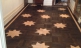 Sand & Refinishing Of Parquet With Stencilling Of Custom Made Designs With Random Selection Of Placement Manhattan, NY