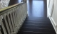 St. James, NY Sand & Refinishing Staircase To Match Prefinished Hardwood Floors